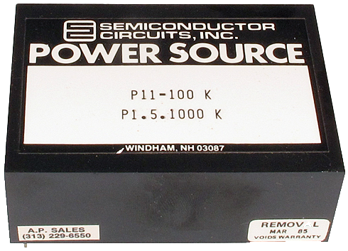 Semiconductor Circuits Power Supply Module (PS) PK11-100K