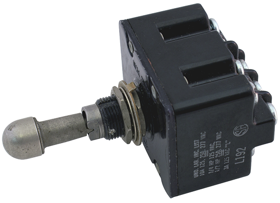 Microswitch 4PDT Locking On-On-On Toggle Switch (SWT) 4TL1-70E