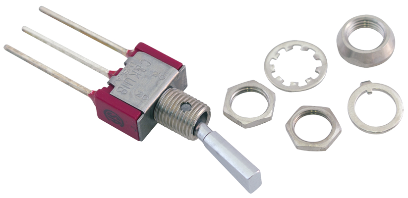 C&K SPDT Toggle Switch (SWT) U18