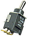 SPDT / 90Âº PCB Mount Sub-Mini Toggle Switch (SWT) B12X003